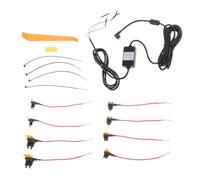 YUGSHNKFC Juego De Cableado para Varias DashCams con Protecciones De Bajo Voltaje Protecciones contra Sobrecargas/sobrecorriente De 12V-24V a 5V Cable De Alimentación para DashCam