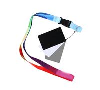 YUGSHNKFC Juego De Tarjetas Grises Portátiles Herramienta De Fotografía con Correa para Exposición Precisa Y Equilibrio De Blancos Herramienta De Exposición para Resaltar Sombras