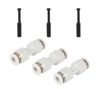 YUGSHNKFC Junta De Tubo PTFE para Impresora Conector Neumático Instalación Rápida Laboratorio X1C X1E P1P P1S Conector Alimentación Impresora 3 Uds.
