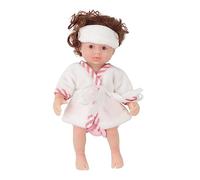 YUGSHNKFC Life Like Girl Doll Reborns Infant Doll con Cabello Rizado Silicona Reborns Kids Sleep Toy 6