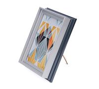 YUGSHNKFC Marco De Fotos De Madera Seguro Secreto con Bolsas para Documentos a Prueba De Fuego Y Solución De Almacenamiento con Compartimento Secreto Caja De Seguridad Impermeable a Prueba De Fuego