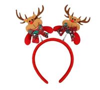 YUGSHNKFC MerryChristmas - Diadema para todas las edades, temática navideña, aro de felpa para el pelo, actuaciones escénicas, accesorios para el cabello, suministros para fiestas