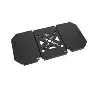 YUGSHNKFC Mesa de camping desmontable para ahorrar espacio, soporte multifuncional para camping, café, equipo de pesca, resistente al agua