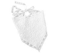 YUGSHNKFC Pañuelo para la cabeza de flores de encaje de primavera para mujer, elegante tocado, diadema decorativa, festival de música, adornos para el cabello