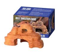 YUGSHNKFC Pequeñas Tortugas Escondidas De La Cueva del Refugio Cueva del Hábitat Naturalista Mascota Adecuada para Pequeñas Serpientes Y Lagartos Tortugas Decoración Casa