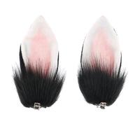 YUGSHNKFC Pinza para el pelo con orejas de conejo, clip para el pelo Lolita, clip para el pelo de conejos, diadema
