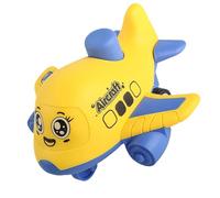 YUGSHNKFC Presiona Manual Aviones Aviones Aprendizaje para Construcción En Edad Preescolar Juguete Automóvil Inercial Color Brigh para Habilidad para Mano