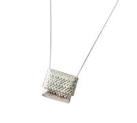 YUGSHNKFC Punk Styles - Collar con colgante de cartas de espadas de acero inoxidable con textura de naipes, joyería para entusiastas, Acero inoxidable