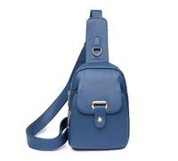YUGSHNKFC Riñonera cruzada 2023 para adolescentes y niñas, bolsa deportiva de gran capacidad, versátil bolsa de viaje con cinturón, Blue, Bolsa de hombro