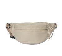 YUGSHNKFC Riñonera multifuncional para mujeres y hombres, con correa ajustable, casual, para viajes, senderismo, beige, Bolsa de hombro