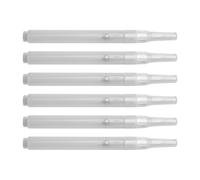 YUGSHNKFC Rotuladores de pintura vacíos, pincel acrílico, marcador de pintura recargable para pintar sobre tela de madera, herramienta de escritura para estudiantes, 6 uds