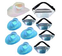 YUGSHNKFC Shining - Riñonera elegante para fotos, despedida de soltera, sombrero de novia
