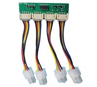 YUGSHNKFC Simuladores De Ventilador De Velocidad Rápida 4 En 1 12V Emuladores Controlador De Velocidad De PC para Moduladores De Computadora De Refrigeración De Escritorio S21 S19kpro T21