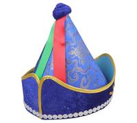 YUGSHNKFC Sombrero mongol para adultos, tradición y tendencias de moda modernas, gorro de baile, disfraz de baile, accesorios de escenario, sombrero étnico