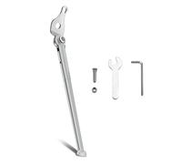 YUGSHNKFC Soporte ajustable para bicicleta, universal, soporte lateral para bicicleta, soporte central estable para actividades al aire libre, reposapiés sólido