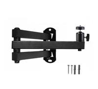 YUGSHNKFC Soporte de pared plegable para proyector con tamaño de tornillo de 1/4 pulgadas para montaje seguro en techo y pared