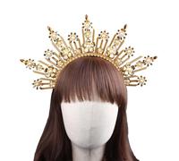 YUGSHNKFC SunGoddess - Diadema para mujer, diadema VirginMary para fiesta, boda, Halloween