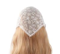 YUGSHNKFC Sweet Girls - Bandana de encaje a prueba de sol, diadema para el pelo, para acampar, para viajes, para niñas
