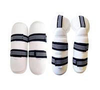 YUGSHNKFC Taekwondo - Protectores de antebrazo y codo, protector de pierna para hombres y mujeres, niños, entrenamiento de karate, kickboxing, cómodos protectores de brazo de lucha