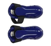 YUGSHNKFC Taekwondo - Protectores de pie para karate, fácil de llevar, zapatos de espuma para artes marciales, calzado para kickboxing, taekwondo guardia, protectores de espuma para artes marciales