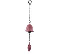 YUGSHNKFC Traditional Japanese Temple Bells Antique Style Rustproof Material Soothing Ringing Sound Yard Wind Chimes Outdoor Yard Wind Bells
