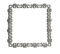 YUGSHNKFC Troqueles de corte de metal con forma de hueso, para álbumes de recortes, álbumes de recortes, troqueles de corte de papel para álbumes de recortes