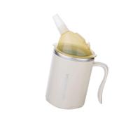 YUGSHNKFC Vaso Ergonómico para Alimentación De Enfermeras 400 Ml Tecnología contra Derrames con Pajita De Seguridad Pacientes con Parálisis Asistencia Comidas Líquidas Construcción Permanente Y