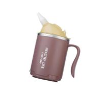 YUGSHNKFC Vaso Ergonómico para Alimentación De Enfermeras 400 Ml Tecnología contra Derrames con Pajita De Seguridad Pacientes con Parálisis Asistencia Comidas Líquidas Construcción Permanente Y