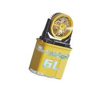 YUGSHNKFC Ventilador De Nebulización para Acampada Batería De 20000mAh Oscilante 3 Orificios para Tienda De Campaña Junto a La Piscina Jardinería Alimentación USB Portátil