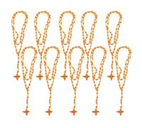 YUGSHNKFC Vibrante collar de nailon tejido a mano, ajustable, collar de cruces de nailon tejido a mano, accesorio para creadores de tendencias, Nailon