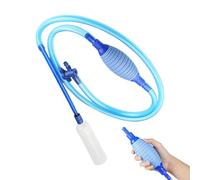 Yugugomo Limpiador para piscinas de peces, bomba de filtro de acuario, cambiador de agua al vacío, para agua salada, casa, jardín, patio trasero, estanque de agua dulce