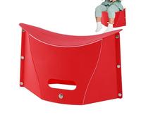 Yugugomo Taburete portátil, bolsa de almacenamiento ligera con correa de transporte integrada | Taburete plegable ligero, para cocina, dormitorio, jardín, aula, hogar, viajes, mostrador de coche