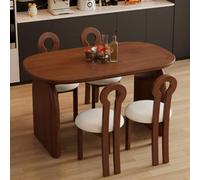 YUGXTH Mesa Comedor Rectangular, Mesa de Cocina con Sillas Moderna | Comedor 4 Sillas y Mesa Modernas, Mesa Comedor con Sillas 4 Madera for Espacios Pequeños, Comedor(180cm(70.9in))