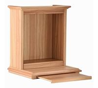 YUGXTH Mesa de Altar, Mesa de Puja de Bambú con Cajón Telescópico, Mesa de Meditación China, Sala de Meditación for Meditación y Oraciones(Natural,51x36x56cm)