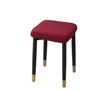 YUHGFD 1/2/4/6 Piezas Fundas para Taburetes De Bar Elásticas Cuadradas Engrosadas, Fundas para Sillas Elásticas Antisuciedad De Color Sólido para Taburetes De Bar, Protector para Sillas para El