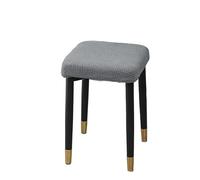 YUHGFD 1/2/4/6 Piezas Fundas para Taburetes De Bar Elásticas Cuadradas Engrosadas, Fundas para Sillas Elásticas Antisuciedad De Color Sólido para Taburetes De Bar, Protector para Sillas para El