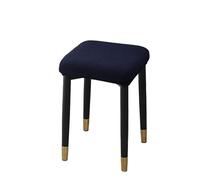 YUHGFD 1/2/4/6 Piezas Fundas para Taburetes De Bar Elásticas Cuadradas Engrosadas, Fundas para Sillas Elásticas Antisuciedad De Color Sólido para Taburetes De Bar, Protector para Sillas para El