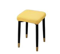 YUHGFD 1/2/4/6 Piezas Fundas para Taburetes De Bar Elásticas Cuadradas Engrosadas, Fundas para Sillas Elásticas Antisuciedad De Color Sólido para Taburetes De Bar, Protector para Sillas para El