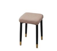 YUHGFD 1/2/4/6 Piezas Fundas para Taburetes De Bar Elásticas Cuadradas Engrosadas, Fundas para Sillas Elásticas Antisuciedad De Color Sólido para Taburetes De Bar, Protector para Sillas para El
