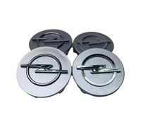 YUHGGVFG Coche Rueda Tapas Centrales Aplicable para Opel 58MM 60MM 64MM,Tapas Centrales de Llantas Auto Tapas Llantas CocheAccesorios.Impermeable AntióXido (B, 64MM)