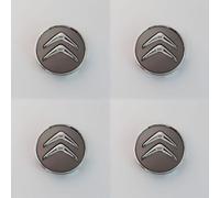 YUHGGVFG Coche Rueda Tapas Centrales para Citroen 60mm,Tapas Centrales de Llantas Auto Tapas Llantas Coche Accesorios.Impermeable AntióXido (E)