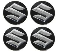 YUHGGVFG Coche Rueda Tapas Centrales para Suzuki 54MM 56MM 58MM,Tapas Centrales de Llantas Auto Tapas Llantas Coche Accesorios.Impermeable AntióXido (A, 56MM)