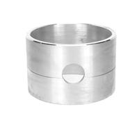 yuhlkopm Molde de fundición de joyería con buena eficiencia de procesamiento 1. El recipiente de fundición de joyería está hecho de aleación de aluminio, pequeño