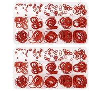 Yuhtech 600 Pcs 15 Tamaño Juego de Juntas Universales de Sellado de Juntas Tóricas de Silicona VMQ para Fontanería, Automoción, Reparación General, Mejor que el Caucho