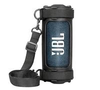 Yuhtech JBL Flip 7 - Funda protectora de silicona para JBL Flip 7, funda de transporte de viaje con correa para el hombro, funda impermeable a prueba de golpes para altavoz Bluetooth portátil