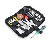 Yuhtech Kit de Herramienta Guitarra, 26 Pcs Kit Herramientas de Guitarra Mantenimiento Cuidado de Guitarra Limpieza para Guitarra, Ukelele, Bajo, Mandolina, Banjo