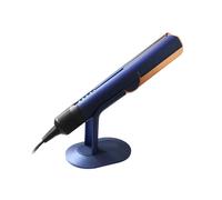 Yuhtech Soporte para Plancha de Pelo Dyson Airstrait y Secador de Pelo Dyson, Soporte de Aleación de Aluminio para Secador de Pelo (Azul)
