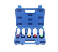 Yuhtech Vasos de Impacto1/2" Juego de Casquillos para Llave de Impacto Juego de Vasos de Impacto Herramientas de Reparación de Automóviles