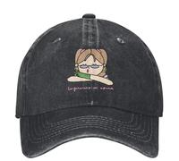 YUHUPMXAV Accesorios de Enfermera de Dibujos Animados adorables, Gorras de béisbol para Hombres, señora en apuros, Gorras de Golf clásicas Ajustables