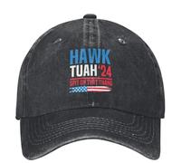 YUHUPMXAV Gorra de béisbol de Hawk Tambor Escupido en Esa Cosa, Candidato Presidencial Elecciones 2024 Parodia Patines de Tenis Sombrero de Padre Sombrero Unisex Snapback